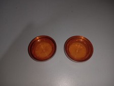 COPPIA PLASTICHE FRECCE LATERALI BORDO CROMATO ARIC per CITROEN GS DYANE 2CV