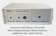 Contenitore MO.950 nuova ELETTRONICA x Magnetoterapia Bassa Frequenza LX 950 nE