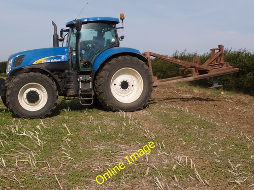 Photo 12x8 mole plough - mole, great