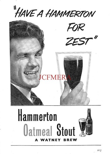 Hammerton oatmeal stout beer - hammerton, 'oatmeal'
