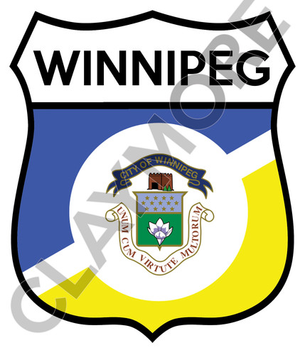 Adesivo auto canadese winnipeg - canadese,