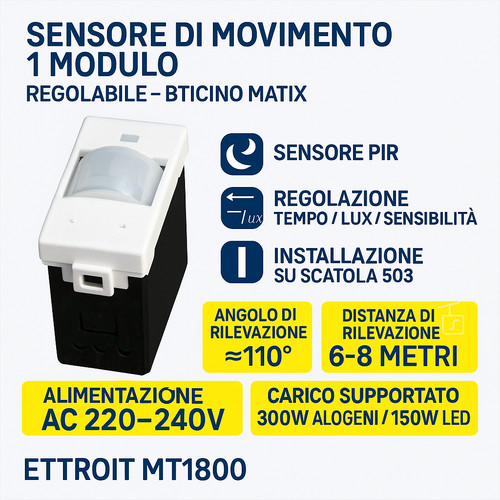 Sensore movimento modulo - sensore, 1