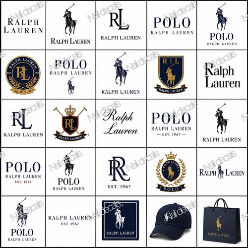 Polo decalcomanie unghie - polo,