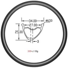 Cerchi in carbonio 29in 24 28