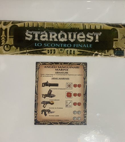 Giochi starquest scheda - x1,