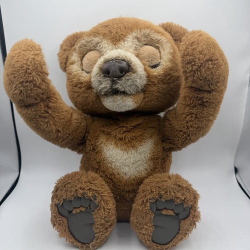 Peluche furreal cubby orso - cubby, l'orso