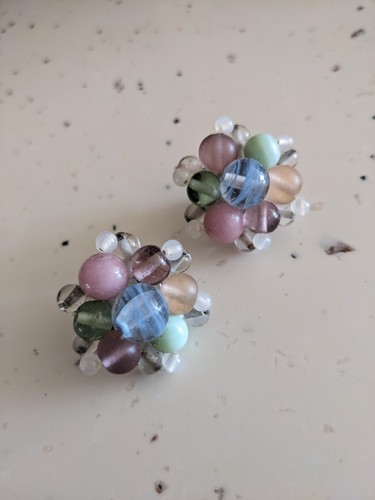 Orecchini vintage con clip - , in