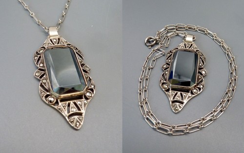 Sk96 antica collana - deco, +