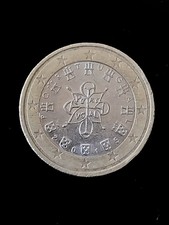 moneta UN 1 EURO PORTOGALLO 2015 SIGILLO REALE 2015 - circolata [Ca] MOLTO BUONA