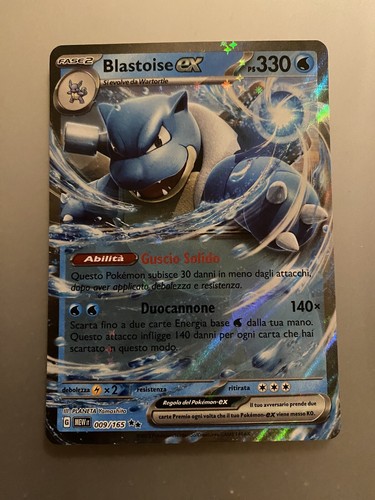Blastoise 009 165 - blastoise, 009/165