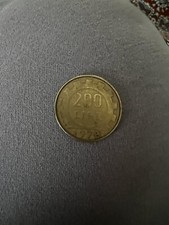 moneta 200 lire Repubblica