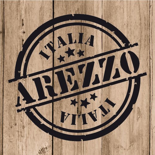 Arezzo adesivo vinile - arezzo,