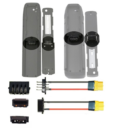 Connettore scarica batteria