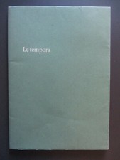LE TEMPORA acquatinta Enrico Della Torre SCHEIWILLER poesie Sandro Boccardi 1978