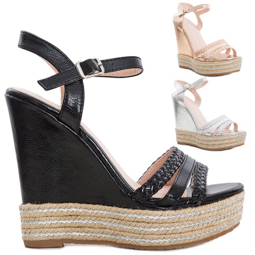 Scarpe donna sandali zeppe