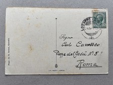 A) Cartolina Regno annullo