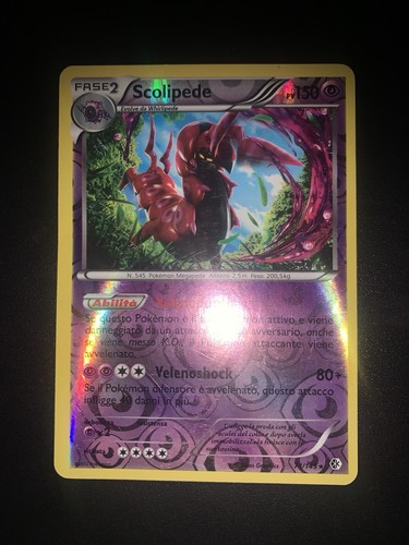 Scolipede 149 rara holo - scolipede,