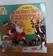 UN LIBRO NARRATORE DISNEYLAND VINTAGE -LA STORIA DELLA NOTTE PRIMA DI NATALE