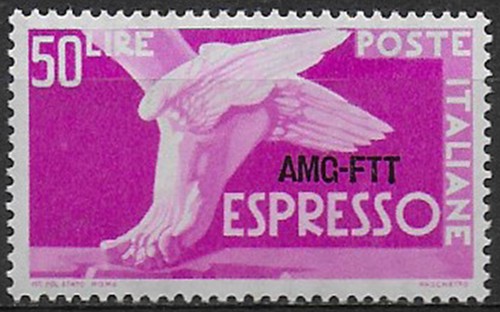 1952 trieste express lire 50 - 1952,