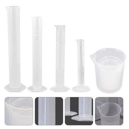 Set cilindri graduati e - 1,