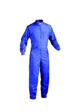 TUTA MECCANICO O KART LEGGERA BLU OMP RACING TAGLIE ADULTO SUMMER MY 2014 NB1579