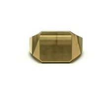 14K Oro Anello Sigillo Uomo