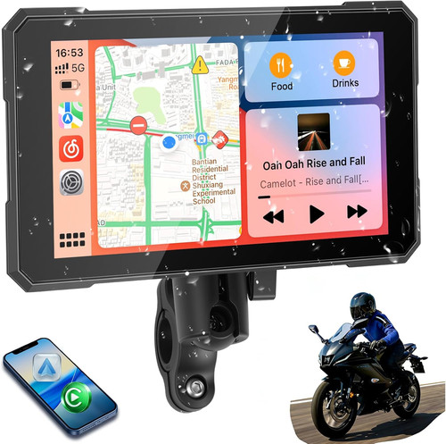 Pollici navigatore moto con - pollici,