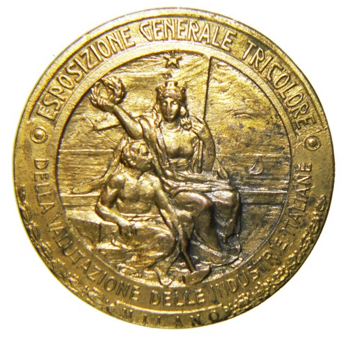 Medaglia esposizione - medaglia,