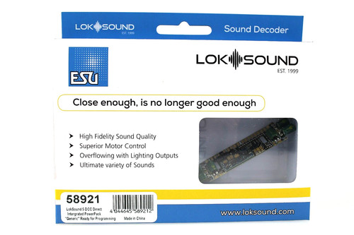 Esu 58921 loksound decoder - 58921,
