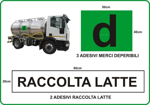 Kit adesivi per trasporto - 5,