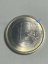1 EURO rara, Europa,Moneta ITalia,coin 2002 con errori di conio. Da collezione
