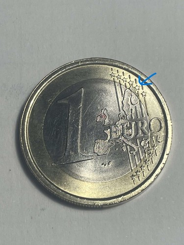 Euro rara europa moneta - 1, rara,