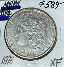 1893 MORGAN SILVER DOLLAR ~ XF