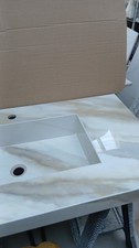 Porcelain stoneware sink. I