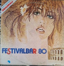 AA.VV. Festivalbar 80 2xLP Vinile 33 Giri 1a Stampa 25-6-1980
