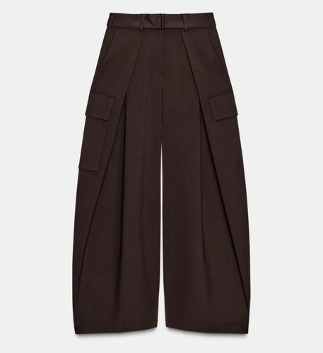Pantalone donna zara gamba - pantalone,