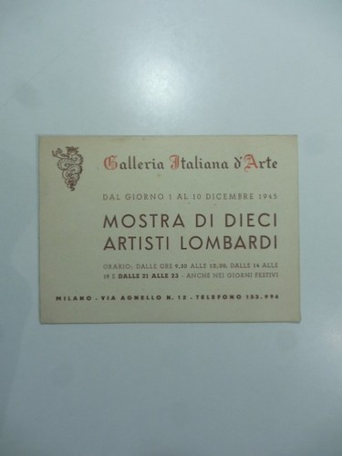 Galleria italiana arte - galleria, d'arte