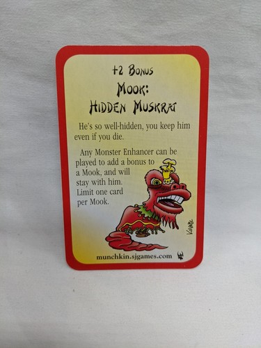 Munchkin bonus mook - +2,
