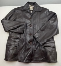 Giacca pelle di cervo marrone