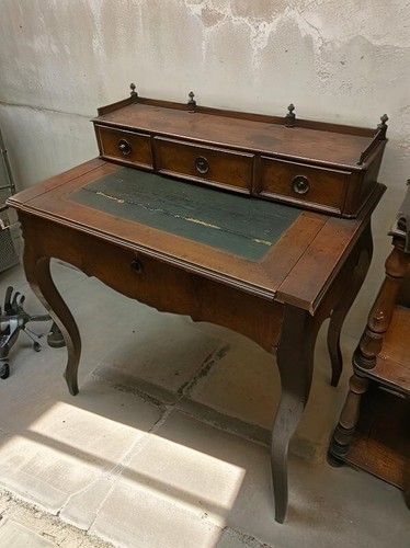 Scrittoio legno metà - in,