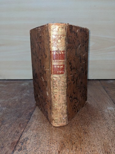 Libro antico dacier - libro,
