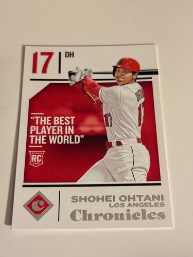 Shohei ohtani 2018 panini - ohtani,