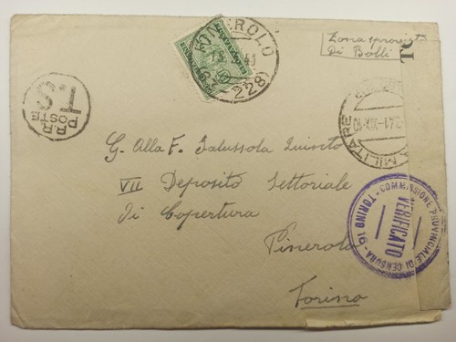 Lettera regno italia 1941 - lettera,