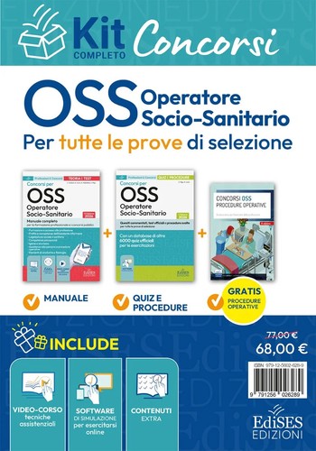 Kit completo concorsi oss - completo,