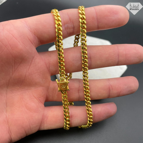 Collana catena rapper spessa