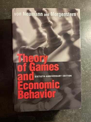 Theory games and economic - of,