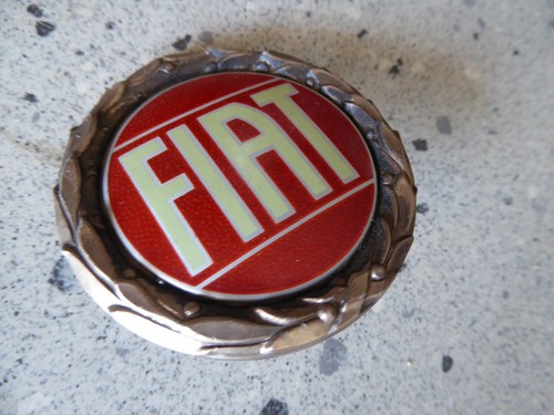 Fiat 124 sport logo - -, irridato