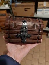 Scrigno In legno e metallo per