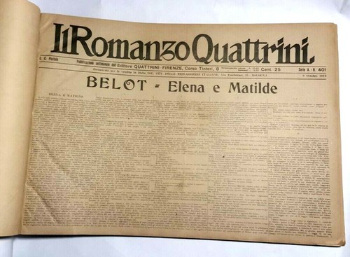 Romanzo quattrini numeri - romanzo, 25