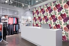 Carta da parati 3D fiore